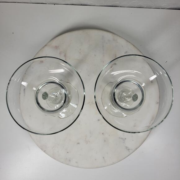 Libbey Bravura Margarita Glasses Clear Twisted Stem Hand Blown Cocktail Barware - Picture 11 of 13